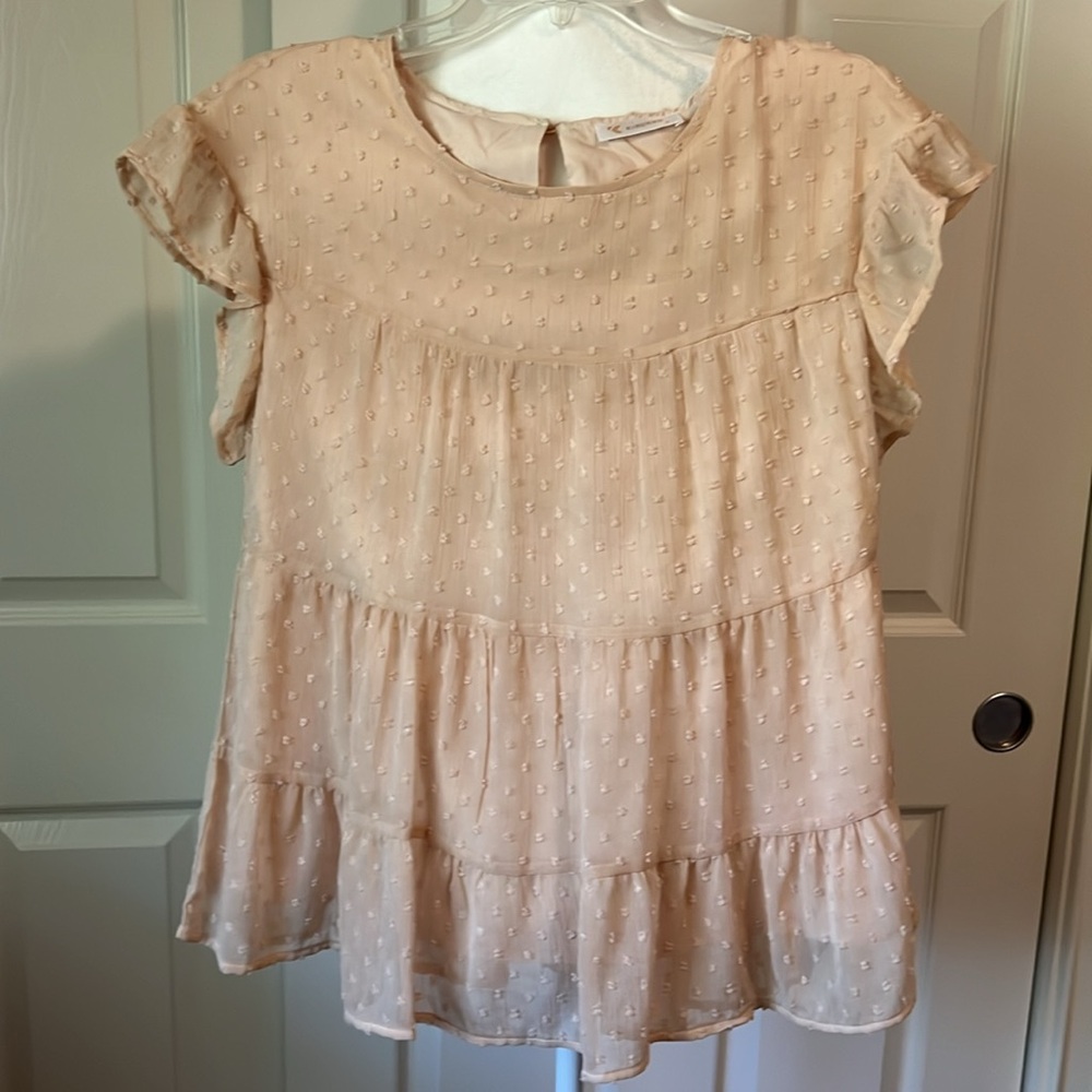 Clip dot blouse